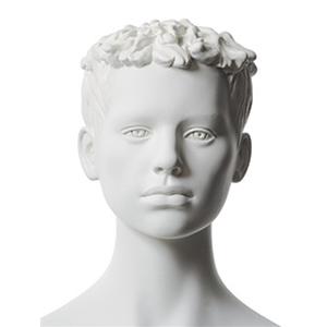 Adam With Sculptured Hair - White Adam With Sculptured Hair - White