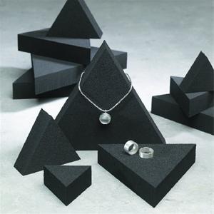 TRIANGLE JEWELLERY DISPLAY - BLACK FOAM