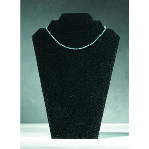 Jewellery Bust Black Velvet Finish