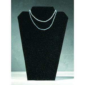 Jewellery Bust Black Velvet Finish