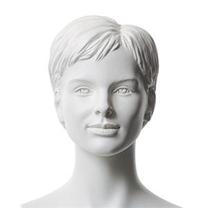 Janet With Sculptured Hair - White Janet With Sculptured Hair - White