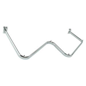 1 Metre Zig-Zag Slatwall Clothing Rail