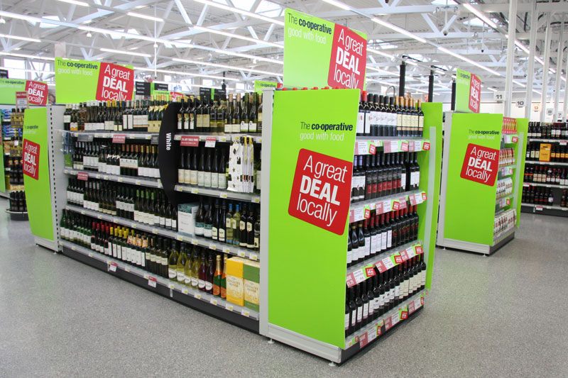 Supermarket Shelving & Wine Shelving Supermarket Shelving & Wine Shelving