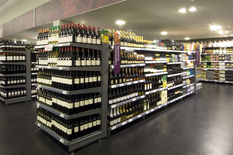 Wine Shelving Section Wine Shelving Section