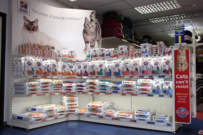 Pet Shop Shelving